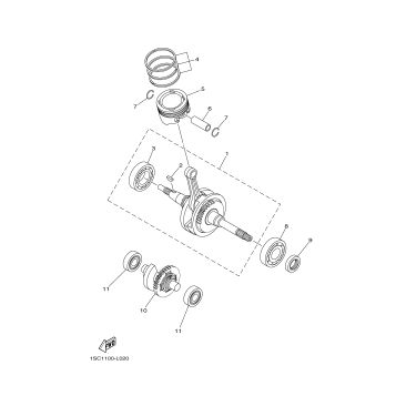 CRANKSHAFT PISTON