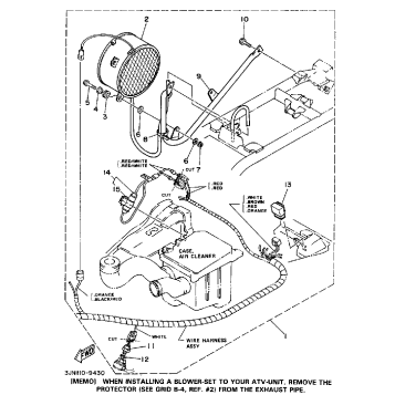 BLOWER ASSEMBLY (ALT - PARTS)