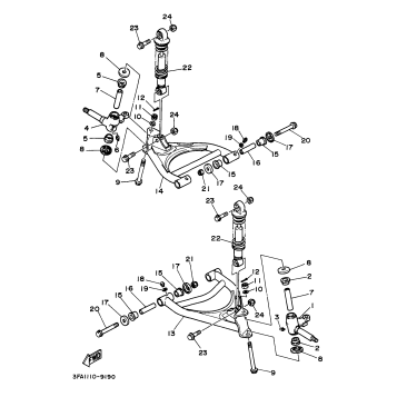 FRONT SUSPENSION - WHEEL