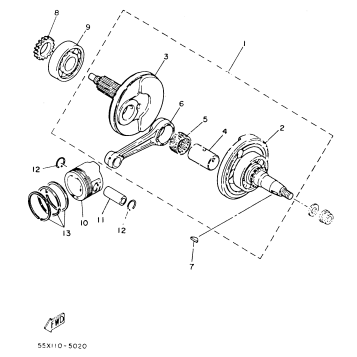 CRANKSHAFT - PISTON