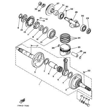 CRANKSHAFT - PISTON