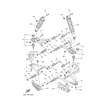 FRONT SUSPENSION WHEEL
