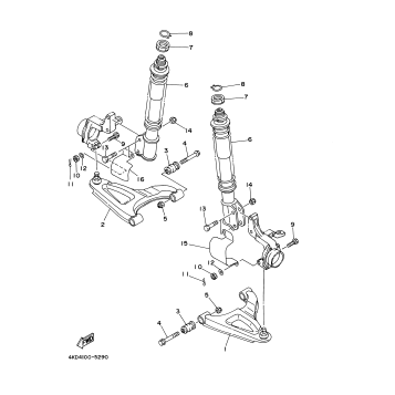 FRONT SUSPENSION WHEEL