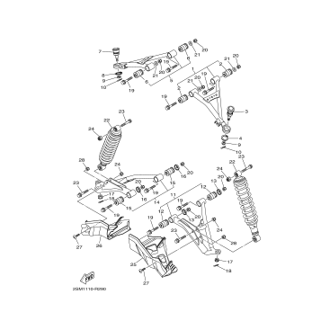 FRONT SUSPENSION WHEEL