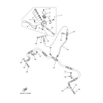 FRONT MASTER CYLINDER