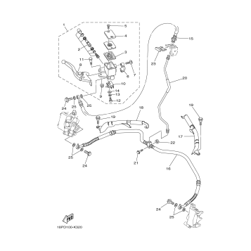 FRONT MASTER CYLINDER