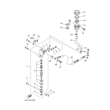 REAR MASTER CYLINDER