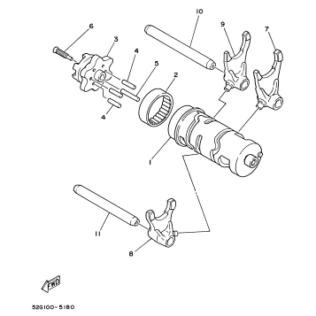 SHIFT CAM - SHIFT FORK