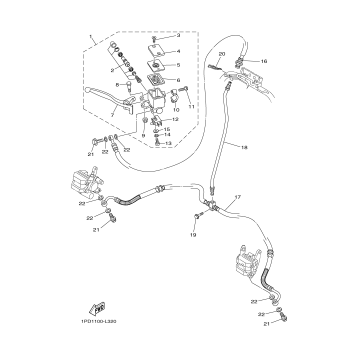 FRONT MASTER CYLINDER