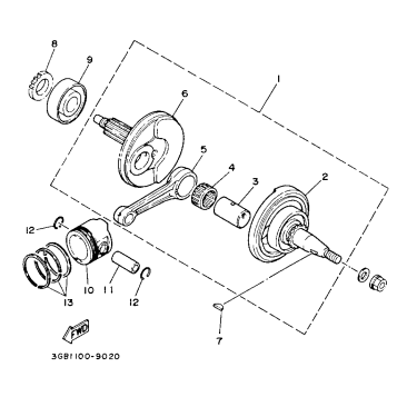 CRANKSHAFT - PISTON