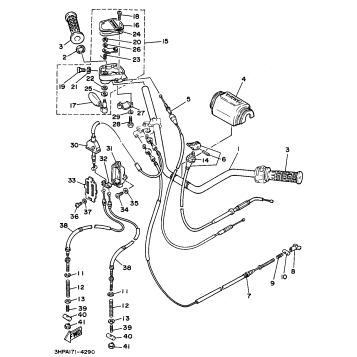 STEERING HANDLE - CABLE