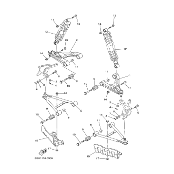 FRONT SUSPENSION WHEEL