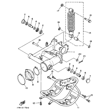 SWING ARM-REAR SHOCKS