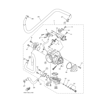 THROTTLE BODY ASSY 1