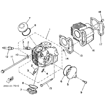 CYLINDER HEAD - CYLINDER