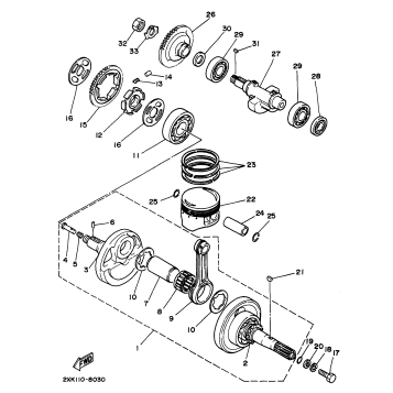 CRANKSHAFT PISTON