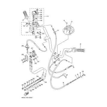 STEERING HANDLE CABLE