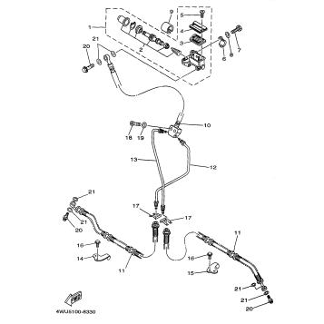 FRONT MASTER CYLINDER