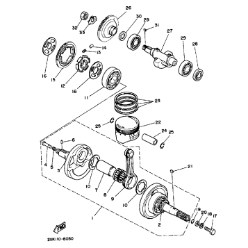 CRANKSHAFT PISTON