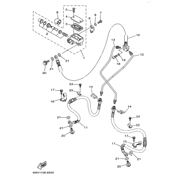 FRONT MASTER CYLINDER