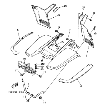 FRONT FENDER CARRIER