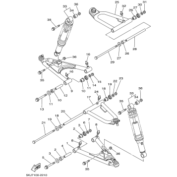 FRONT SUSPENSION WHEEL