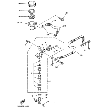 REAR MASTER CYLINDER