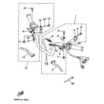 HANDLE SWITCH - LEVER