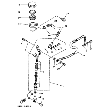 REAR MASTER CYLINDER