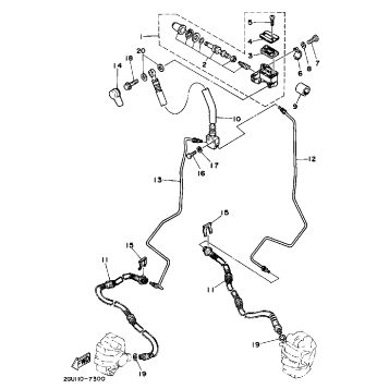 FRONT MASTER CYLINDER