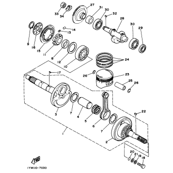 CRANKSHAFT PISTON