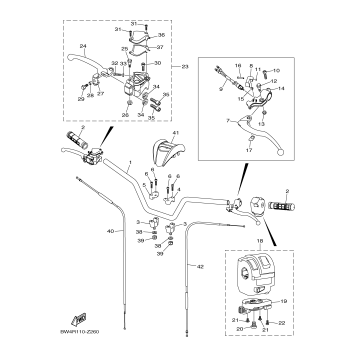 STEERING HANDLE & CABLE