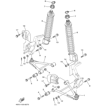 FRONT SUSPENSION WHEEL