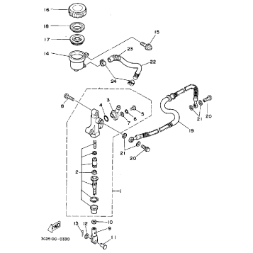 REAR MASTER CYLINDER