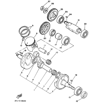 CRANKSHAFT PISTON