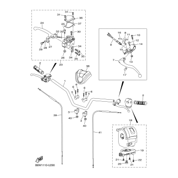 STEERING HANDLE & CABLE