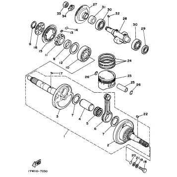 CRANKSHAFT - PISTON