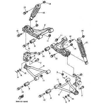 FRONT SUSPENSION - WHEEL