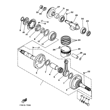 CRANKSHAFT - PISTON