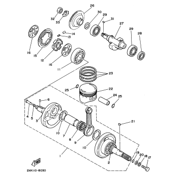 CRANKSHAFT PISTON