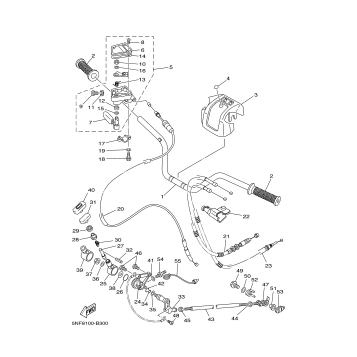 STEERING HANDLE CABLE