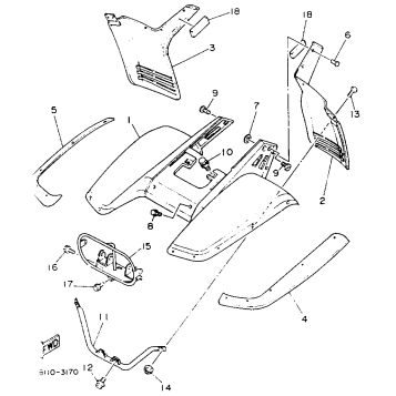 FRONT FENDER CARRIER