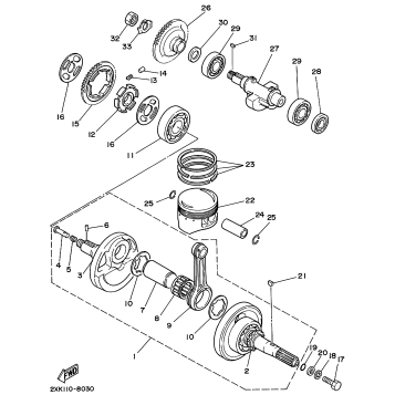 CRANKSHAFT PISTON
