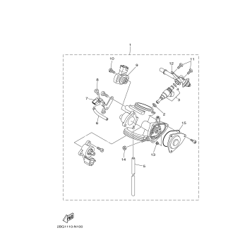 THROTTLE BODY ASSY 1