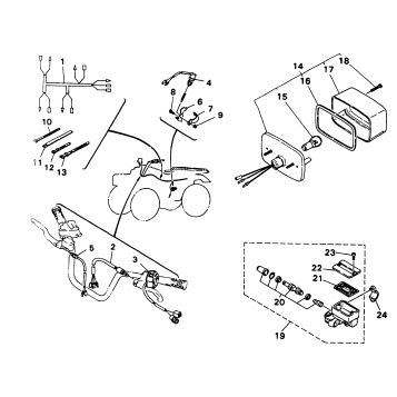 TAILLIGHT KIT MAINE NEW HAMPSHIRE