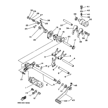 SHIFT CAM SHIFT FORK