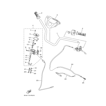 STEERING HANDLE CABLE