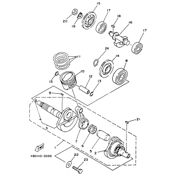CRANKSHAFT - PISTON