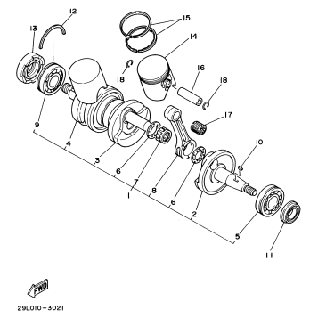 CRANKSHAFT - PISTON