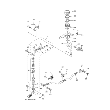 REAR MASTER CYLINDER